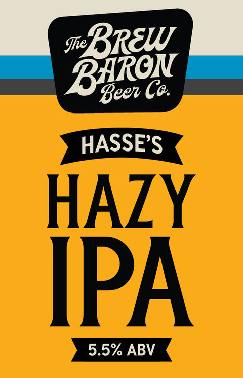 Hasse's Hazy IPA 5.5% ABV