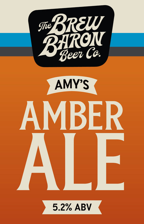 Amy’s Amber Ale 5.2% ABV