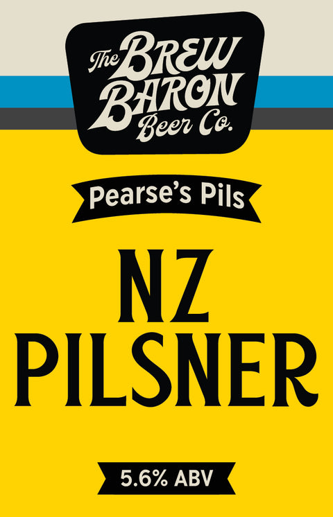 Pearse's Pils 5.6% ABV